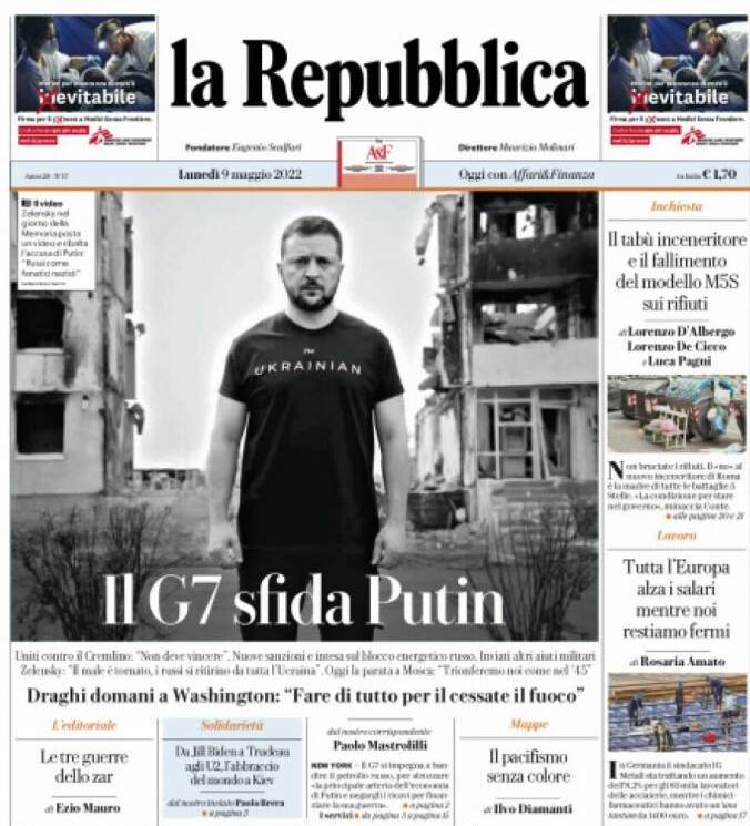 Новини Козятина - фото з «Путіна чекає така ж доля як і фашистів». Що пишуть світові змі про нашу війну