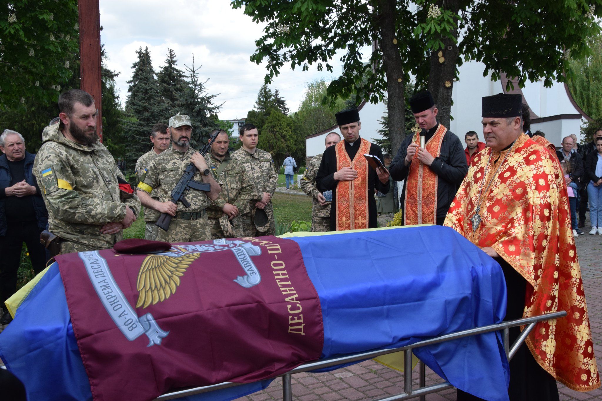 Новини Тернополя - фото з На другий день війни пішов добровольцем. Тернопільщина прощається із Сергієм Марущаком
