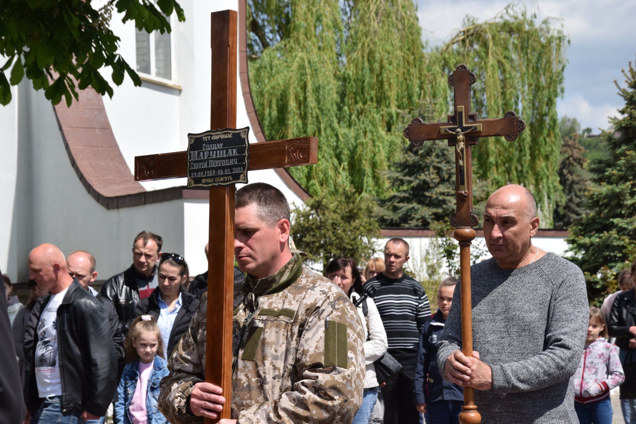 Новини Тернополя - фото з На другий день війни пішов добровольцем. Тернопільщина прощається із Сергієм Марущаком