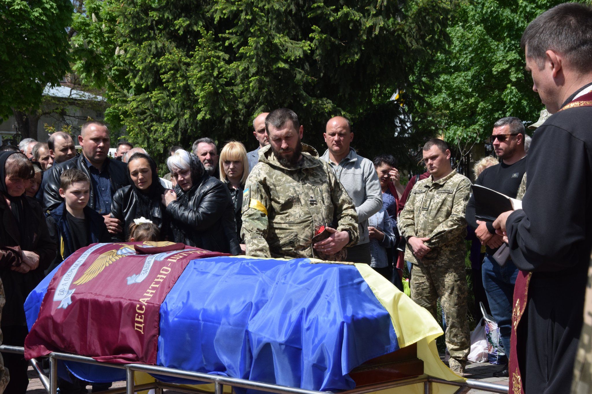 Новини Тернополя - фото з На другий день війни пішов добровольцем. Тернопільщина прощається із Сергієм Марущаком