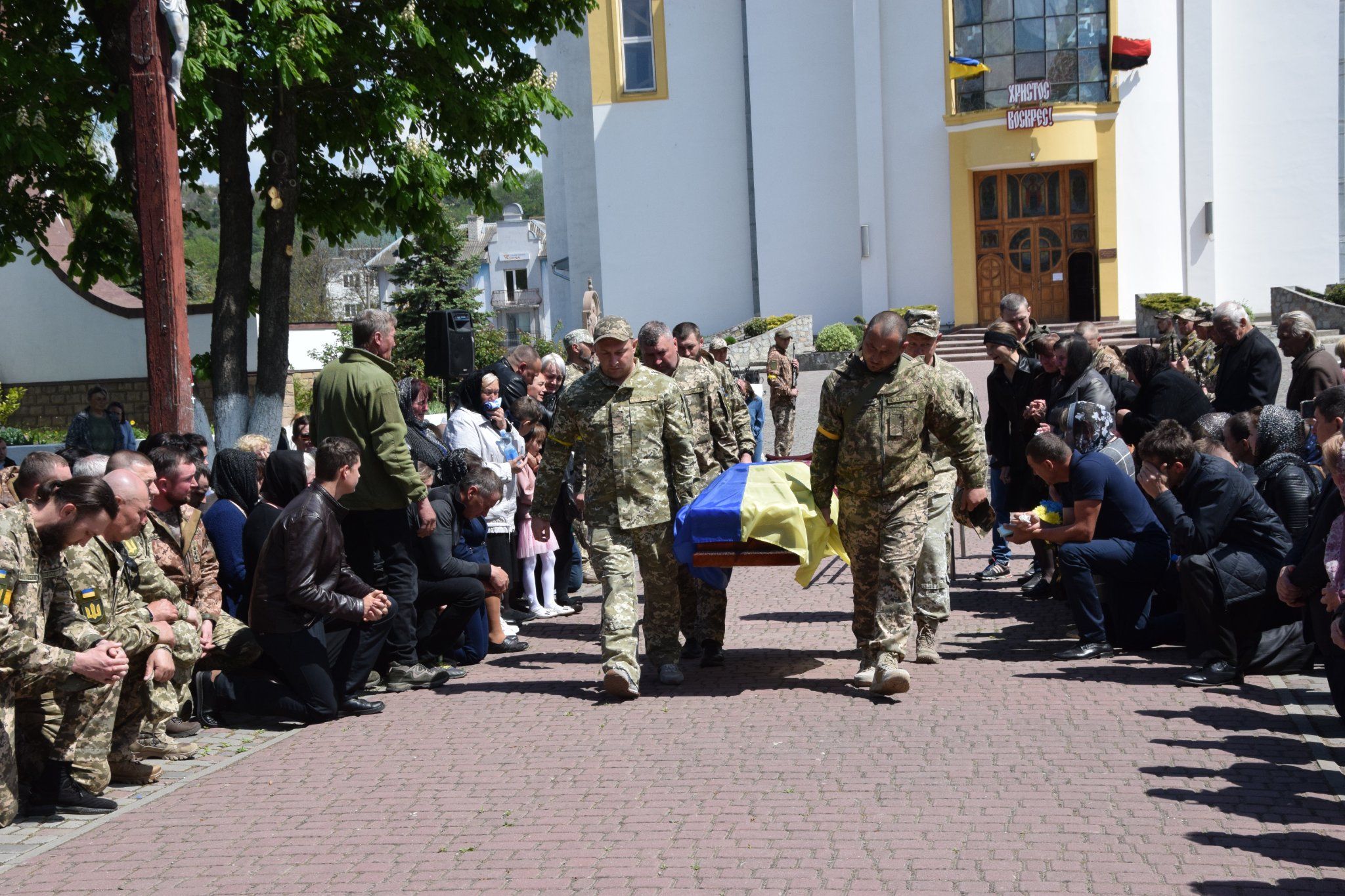 Новини Тернополя - фото з На другий день війни пішов добровольцем. Тернопільщина прощається із Сергієм Марущаком