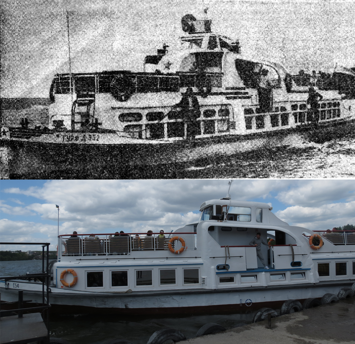 Новини Тернополя - фото з Як змінився тернопільський теплохід «Герой Танцоров». Ми відтворили ретро–фото