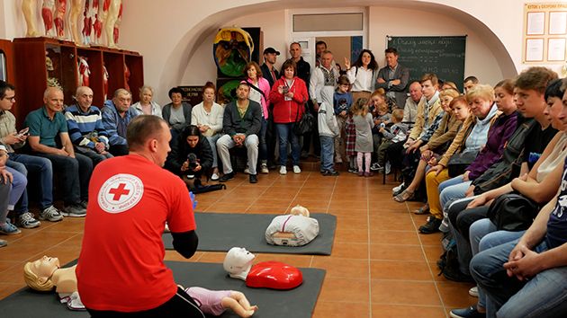Новини Хмельницького - фото з Хмельниччину відвідали представники Норвезького Червоного Хреста (ФОТО)