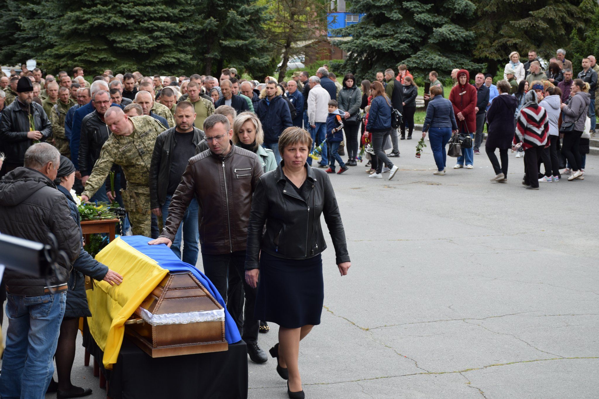 Новини Хмельницького - фото з Назавжди 25: на Хмельниччині поховали військового Миколу Конюка