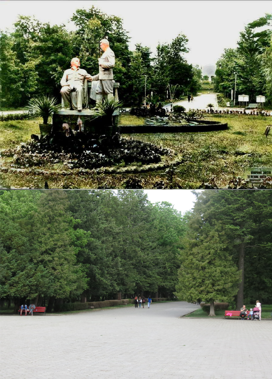 Новини Тернополя - фото з Як змінився Старий парк Тернополя. Ми відтворили ретро–фото з одного ракурсу!