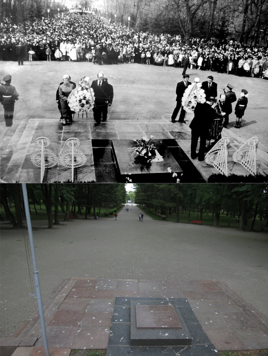 Новини Тернополя - фото з Як змінився Старий парк Тернополя. Ми відтворили ретро–фото з одного ракурсу!