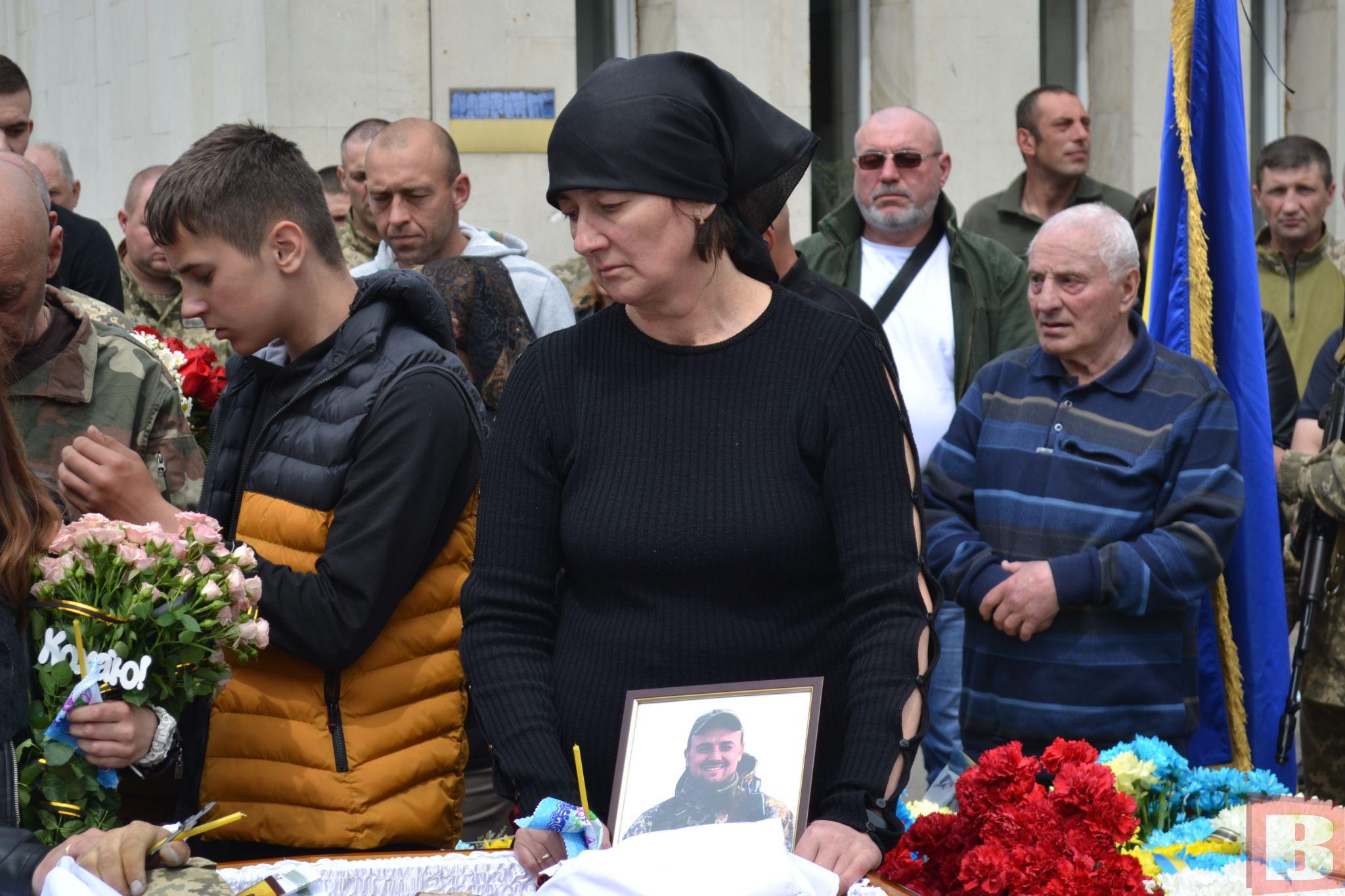 Новини Хмельницького - фото з Попрощалися з Назаром Макаренком, який служив у теробороні та загинув на війні (ФОТО)