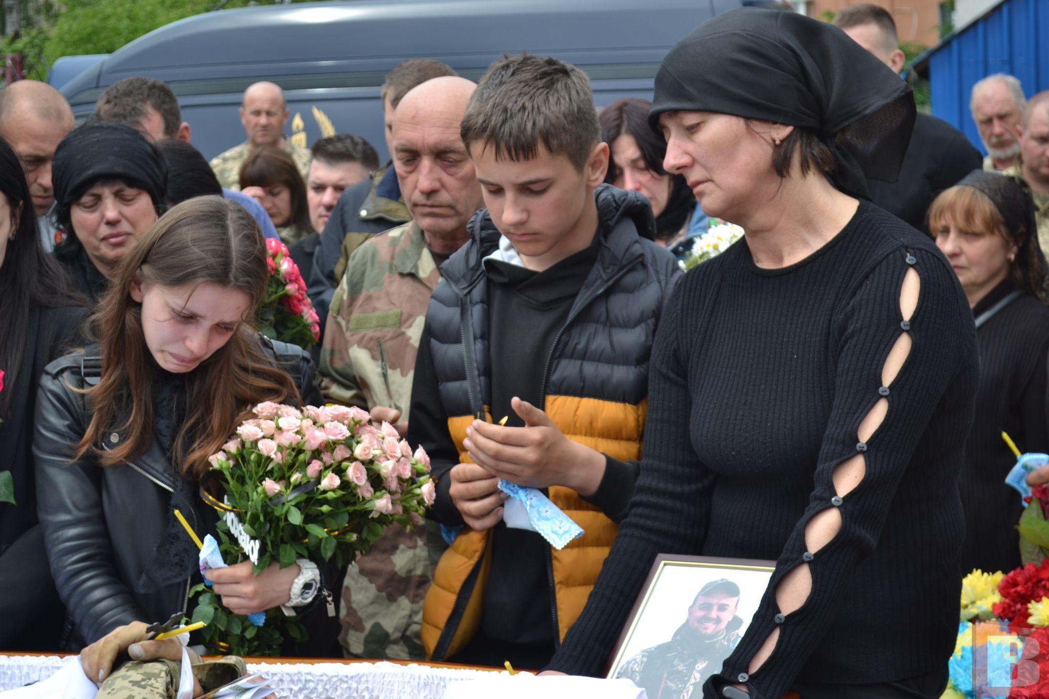 Новини Хмельницького - фото з Попрощалися з Назаром Макаренком, який служив у теробороні та загинув на війні (ФОТО)
