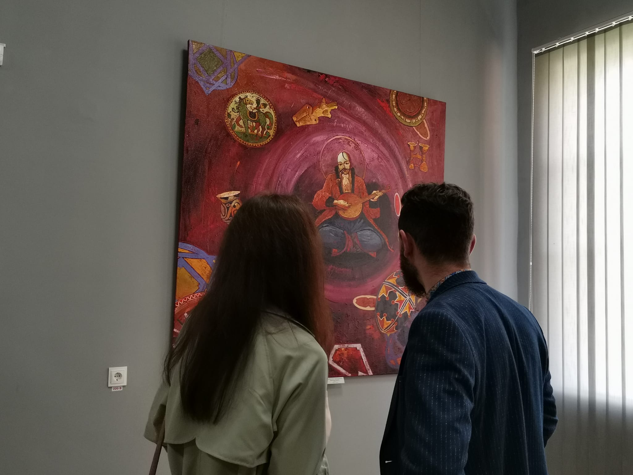 Новини Вінниці - фото з Запрошує навіть тих, з ким «побив горшки». Володимир Козюк відкрив виставки до 50-річного ювілею