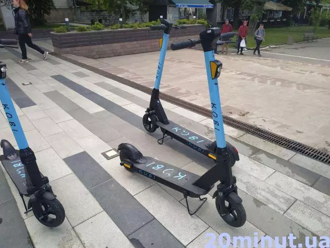 Новини Тернополя - фото з На електромобілі не покатаєшся, на електросамокаті похвилинна плата, велосипеди – під замовлення