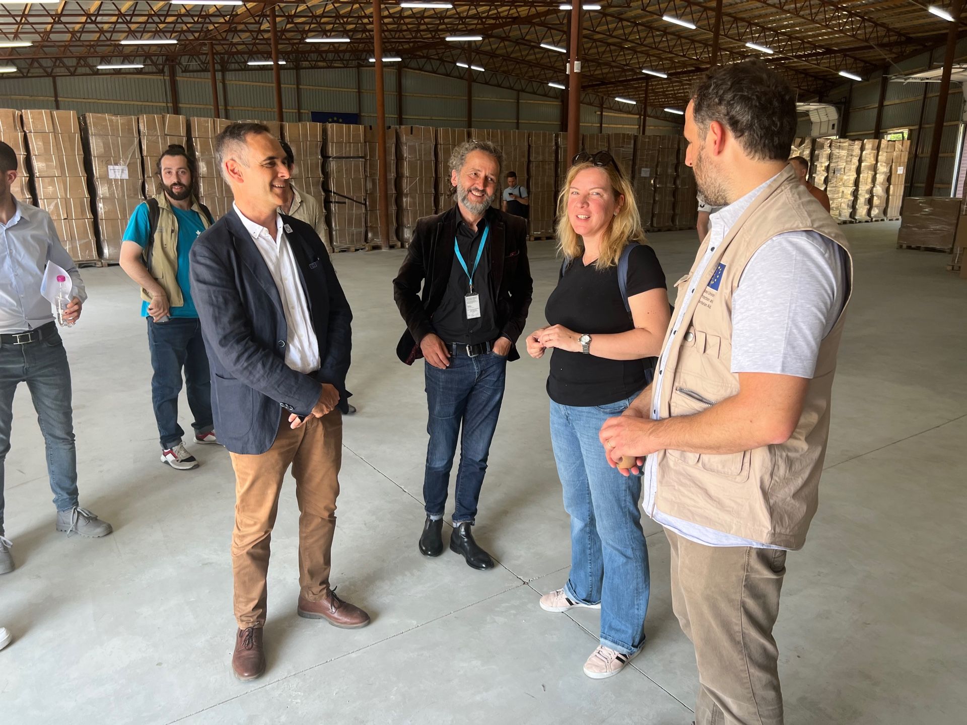 Новини Вінниці - фото з У Вінниці Євросоюз відкрив гуманітарний хаб: будуть возити допомогу постраждалим