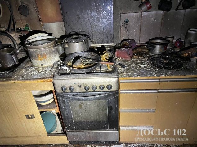 Новини Тернополя - фото з У Тернополі горіла трикімнатна квартира. Господар загинув, двоє жінок у лікарні