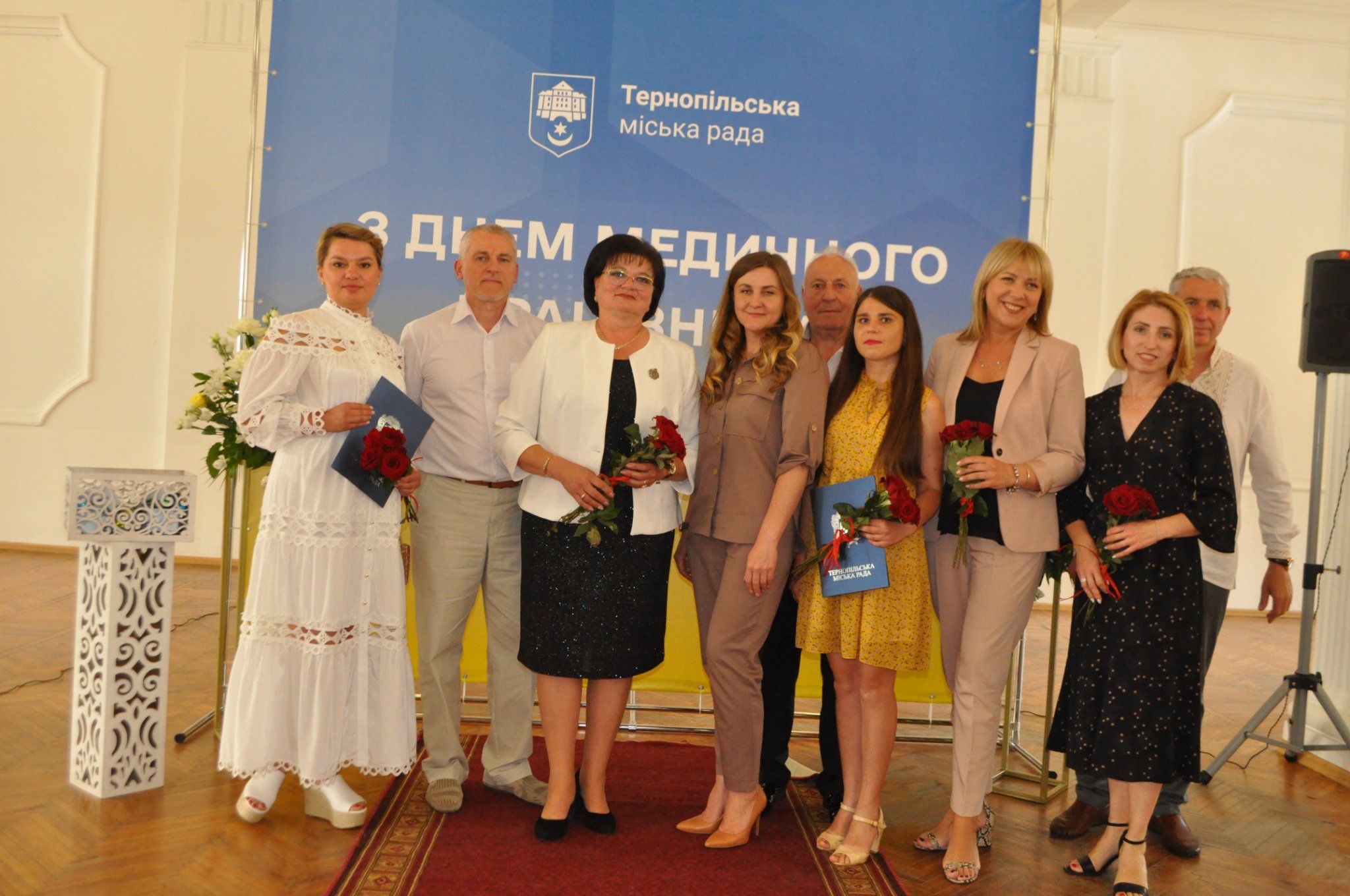 Новини Тернополя - фото з У Тернополі привітали медичних працівників напередодні професійного свята