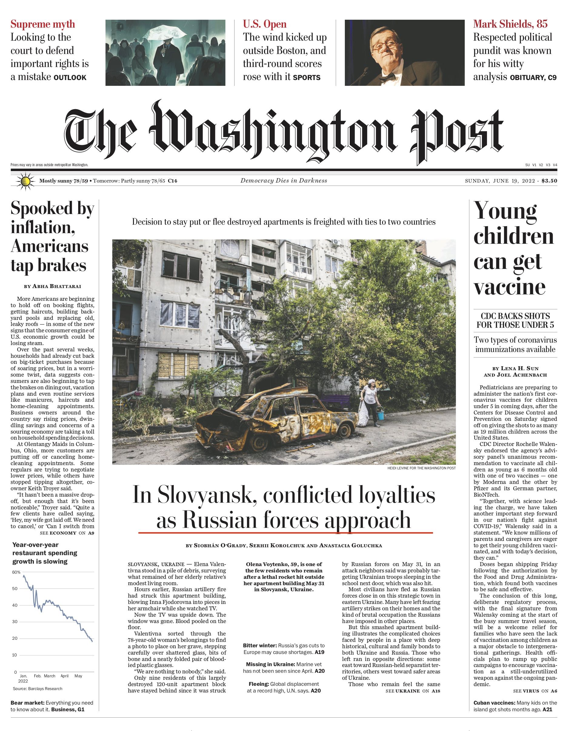 Новини Вінниці - фото з «Нескінченний караван смерті». Перші шпальти світових змі про війну росії в Україні