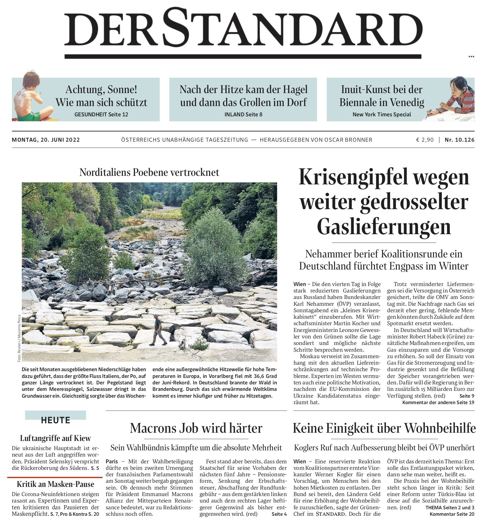 Новини Вінниці - фото з «Повітряні нальоти на Київ». Перші шпальти світових змі про війну росії в Україні