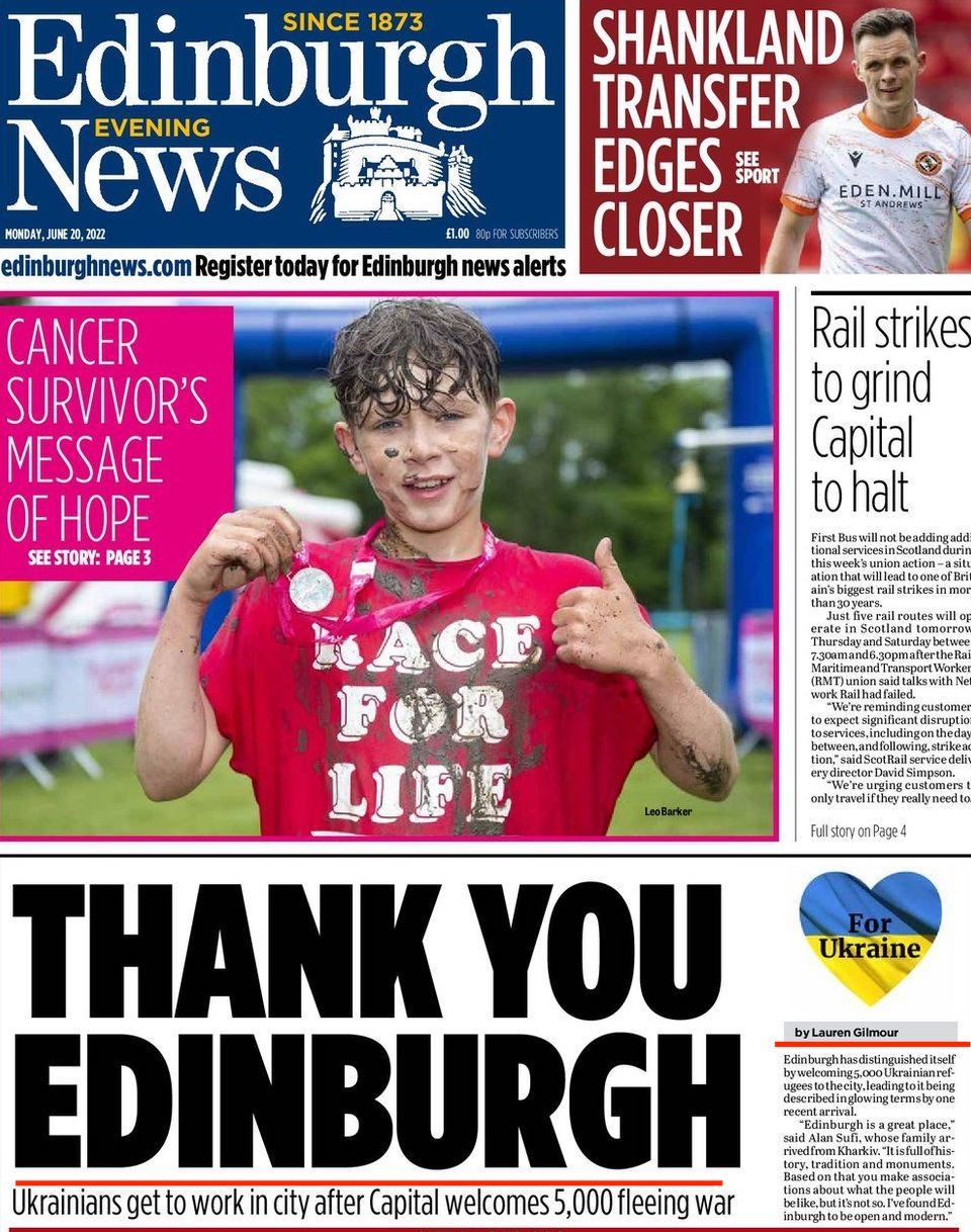 Новини Вінниці - фото з «Повітряні нальоти на Київ». Перші шпальти світових змі про війну росії в Україні