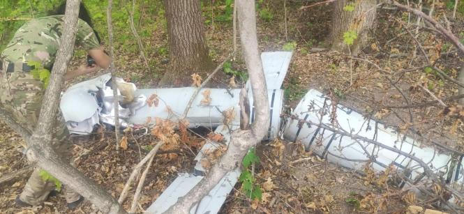 Новини Вінниці - фото з На Вінниччині знайшли ворожу крилату ракету «Калібр», збиту Повітряними Силами На зображенні може бути: дерево та на відкритому повітрі