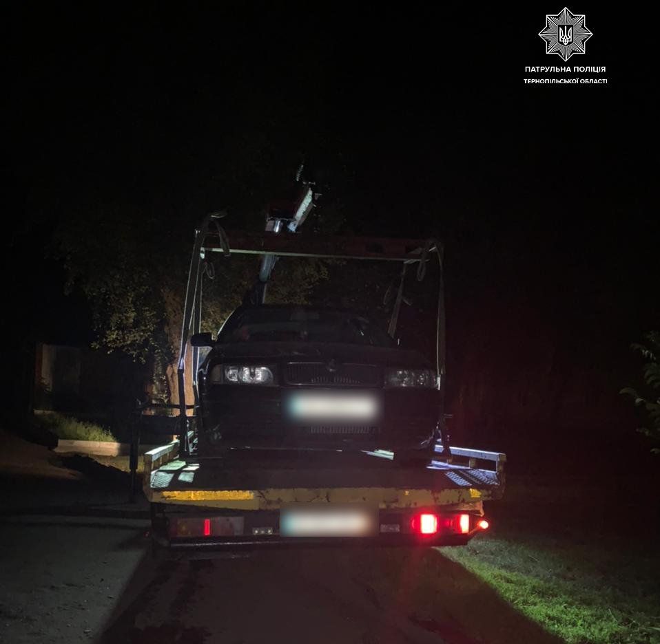 Новини Тернополя - фото з П'яний водій без прав їздив Тернополем у комендантську годину