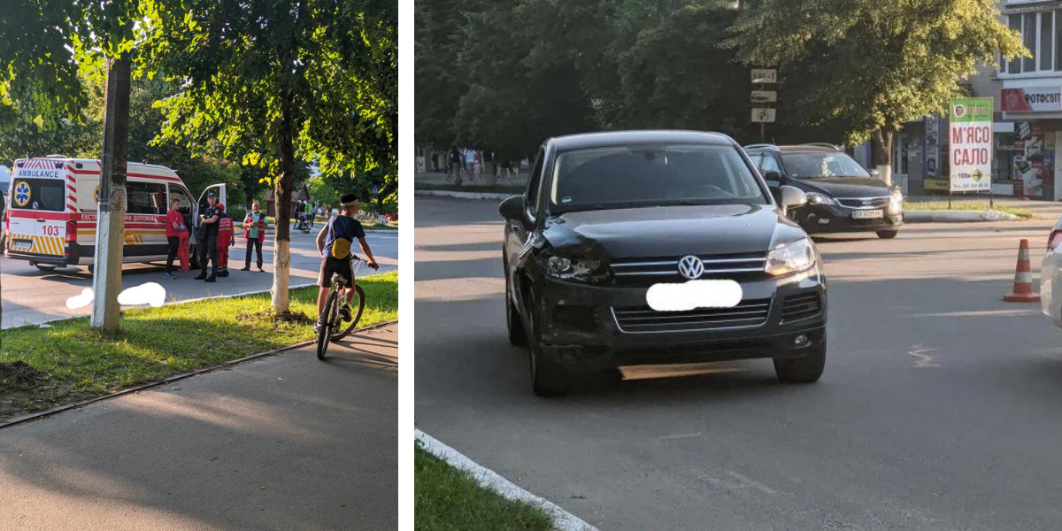 Новини Хмельницького - фото з В центрі Шепетівки “Volkswagen” збив пішохода насмерть