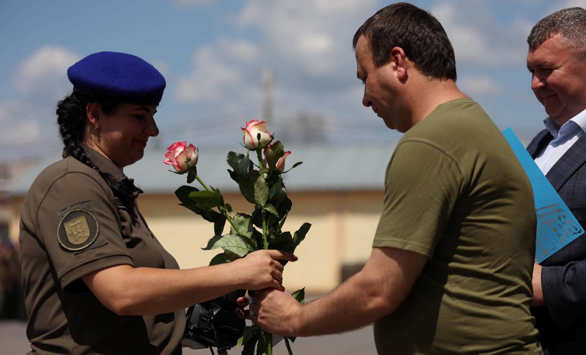 Новини Вінниці - фото з «Пишаюся кожним з вас, гвардійці!». Вінничани вітають з ювілеєм бійців військової частини 3008