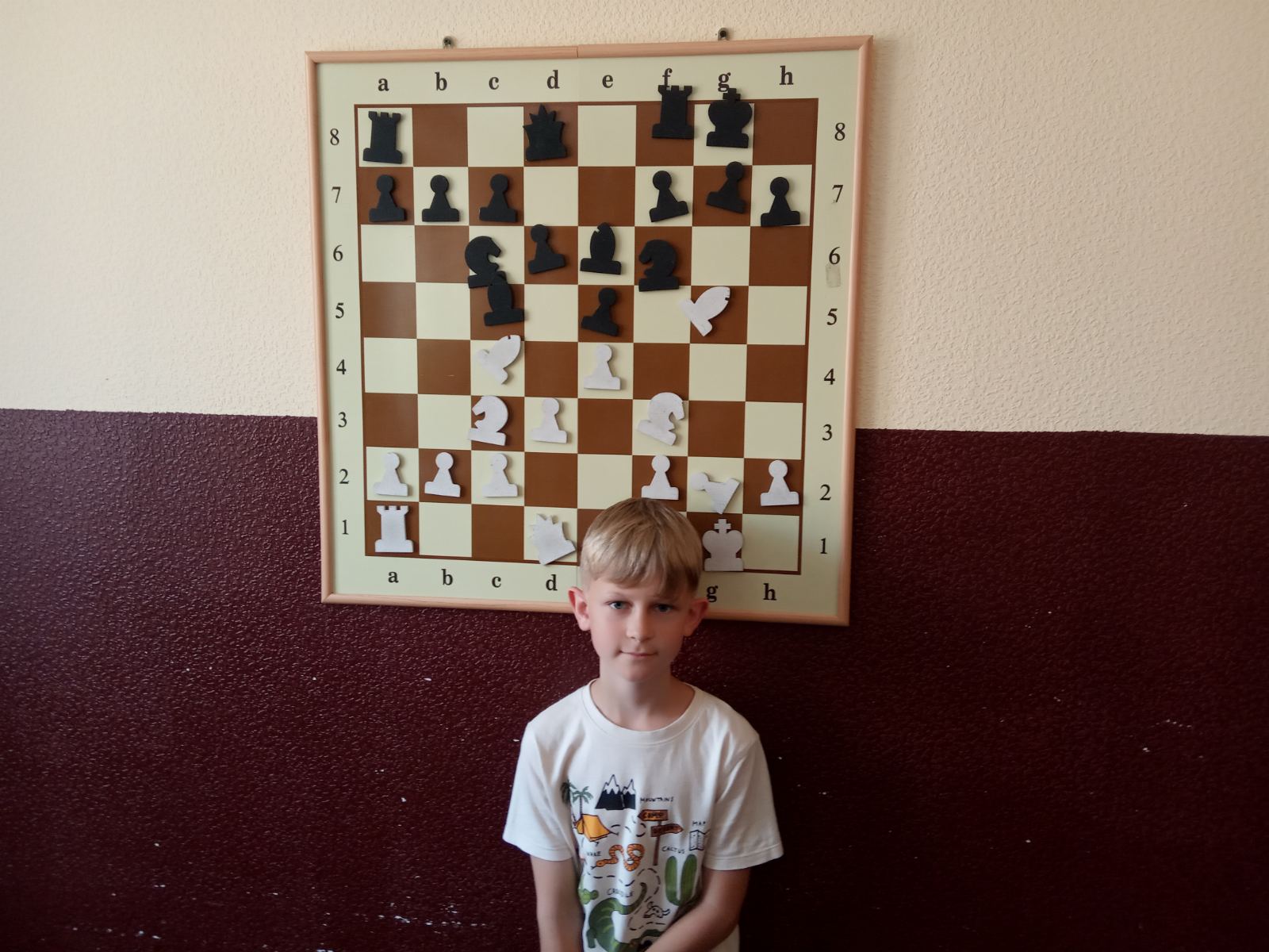 Новини Вінниці - фото з Із новачків — у гросмейстери. Вимушені переселенці активно записуються до шахової школи