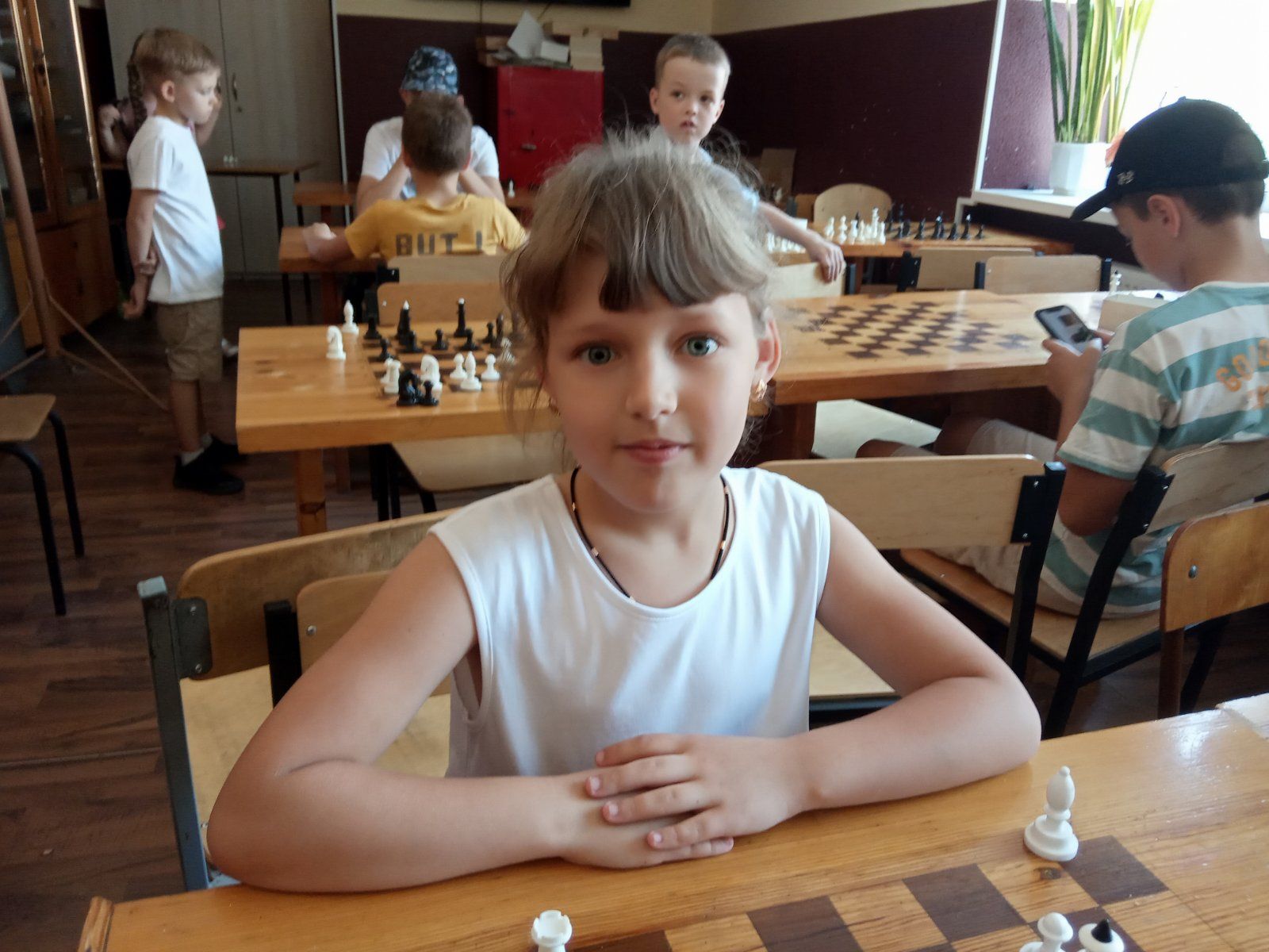 Новини Вінниці - фото з Із новачків — у гросмейстери. Вимушені переселенці активно записуються до шахової школи