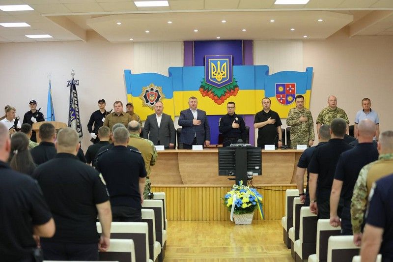 Новини Вінниці - фото з Сьома річниця створення Національної поліції України. Як вітали наших правоохоронців