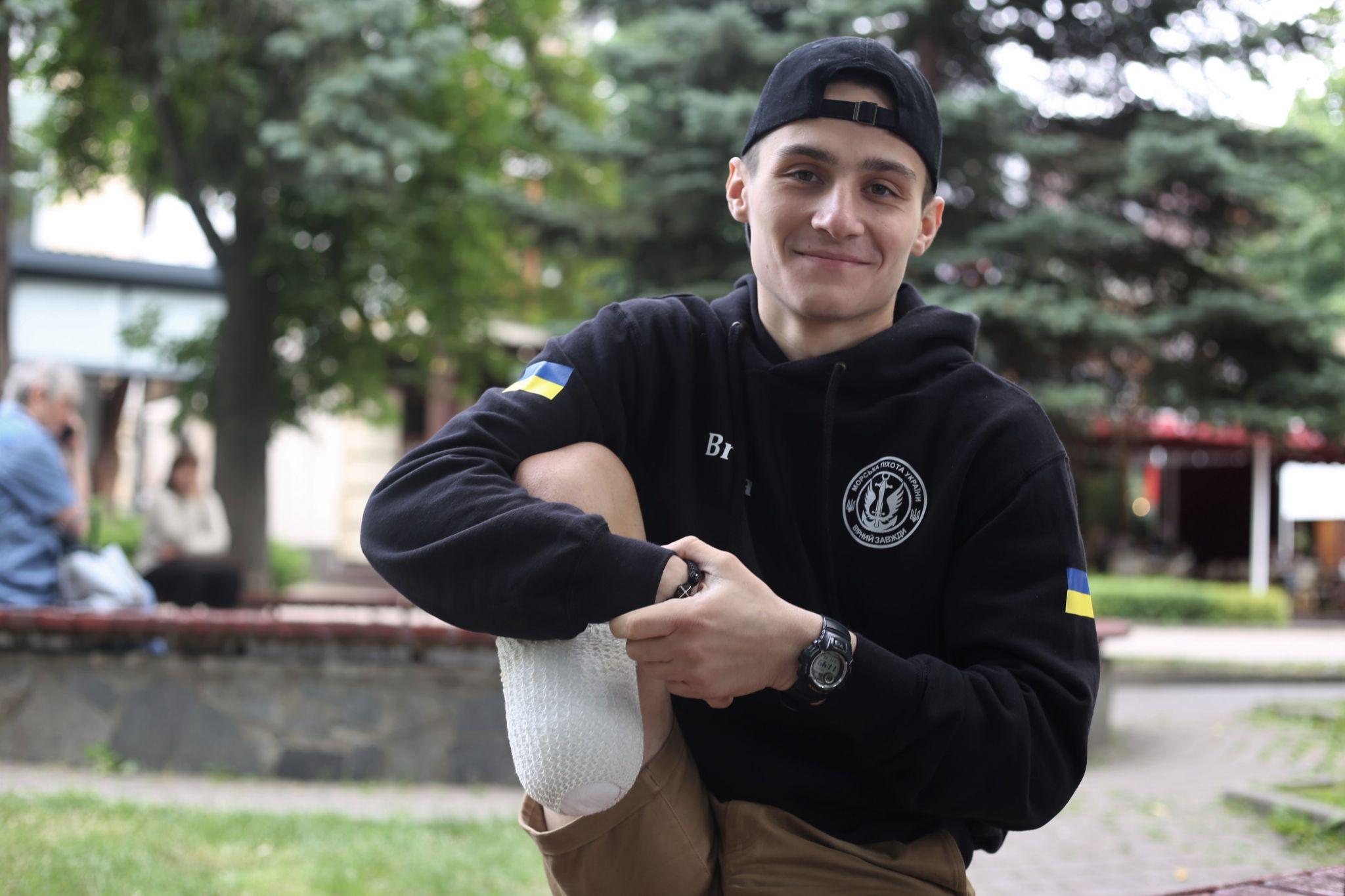 Новини Вінниці - фото з «Якщо треба, я навіть без ноги зможу воювати»: історія 20-річного морпіха з Вінниці