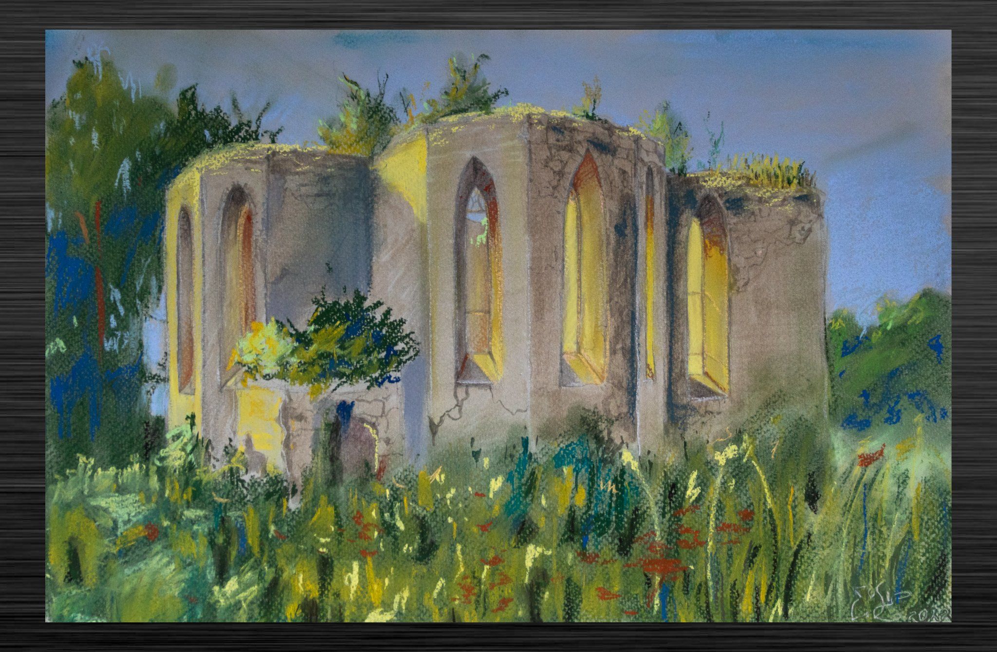 Новини Тернополя - фото з На аукціоні в підтримку ЗСУ продають картини, написані в Залісцях, що на Тернопільщині