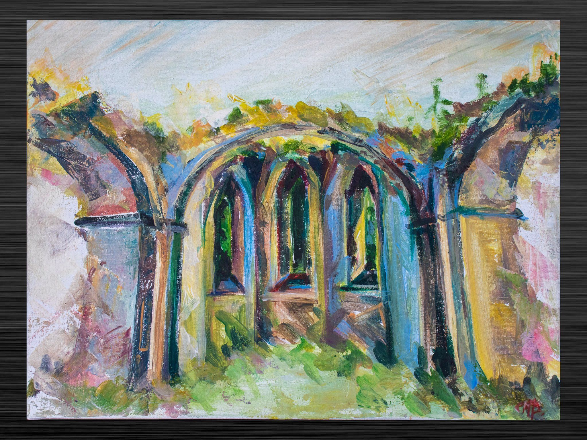 Новини Тернополя - фото з На аукціоні в підтримку ЗСУ продають картини, написані в Залісцях, що на Тернопільщині