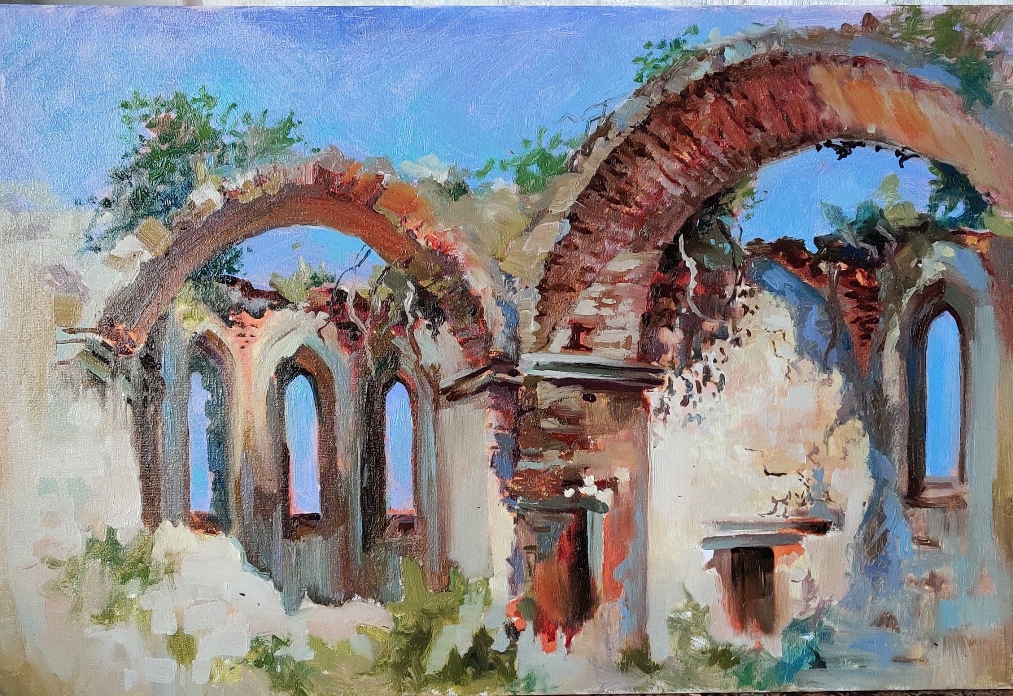 Новини Тернополя - фото з На аукціоні в підтримку ЗСУ продають картини, написані в Залісцях, що на Тернопільщині