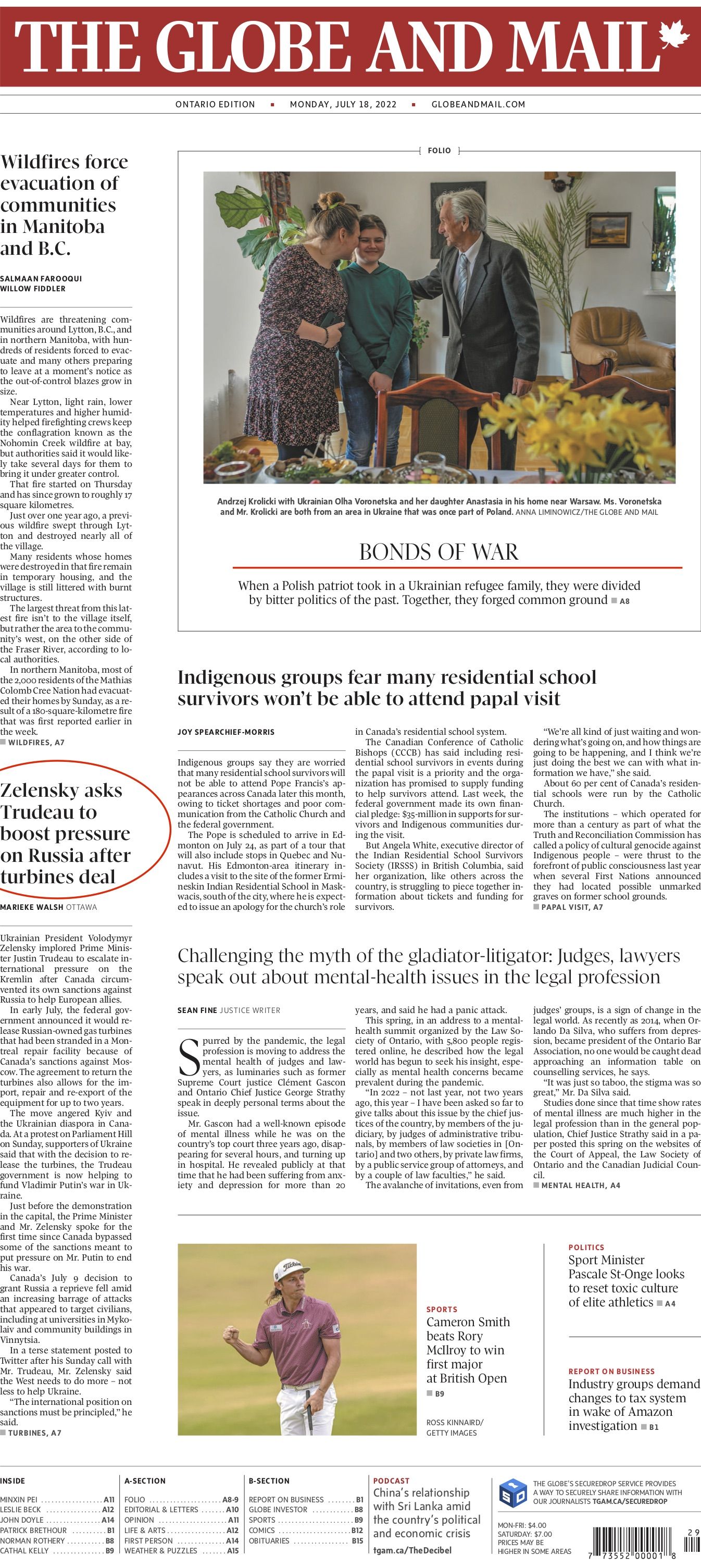 Новини Вінниці - фото з «Священик розплакався на похоронах дитини, вбитої ракетним ударом». Що пишуть світові ЗМІ про війну?