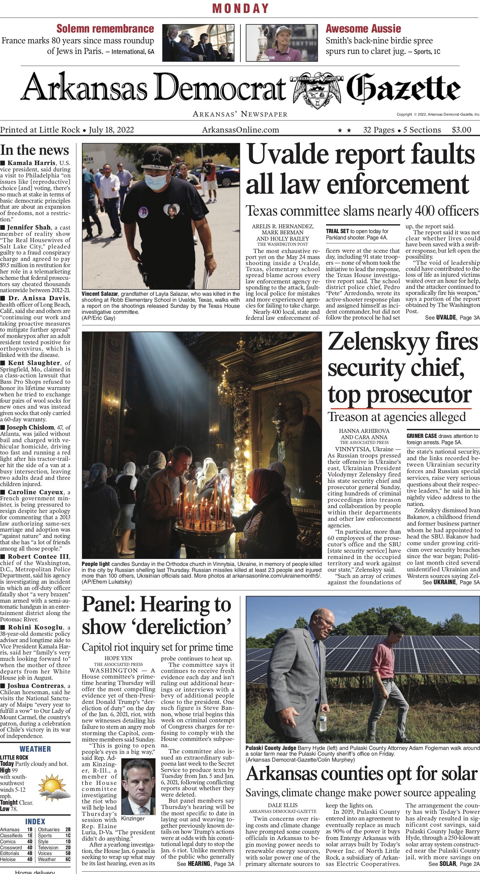 Новини Вінниці - фото з «Священик розплакався на похоронах дитини, вбитої ракетним ударом». Що пишуть світові ЗМІ про війну?