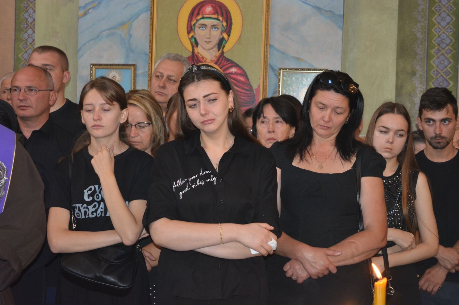 Новини Тернополя - фото з «Моя війна — священна війна за Україну»! У Збаражі попрощалися з патріотом, бійцем Василем Телішевським