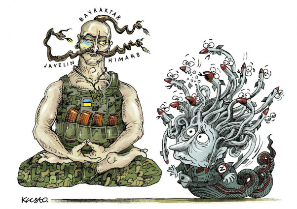 Новини Хмельницького - фото з Підбірка карикатур про війну