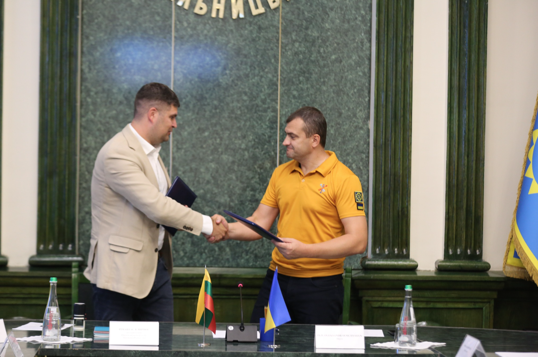 Новини Хмельницького - фото з Хмельницький підписав меморандум про співпрацю з районом в Литві