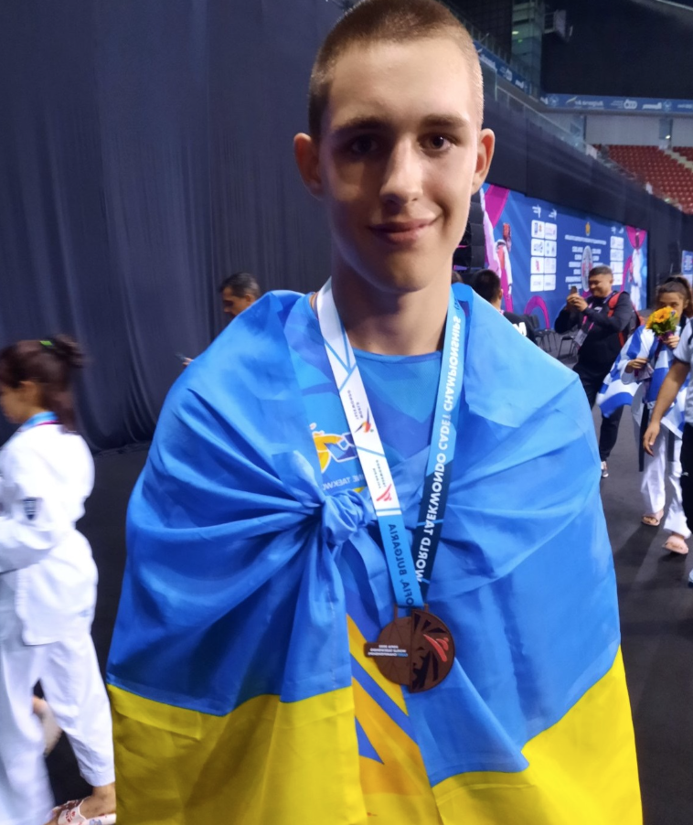 Новини Хмельницького - фото з Хмельничанин став бронзовим призером чемпіонат світу з тхеквондо