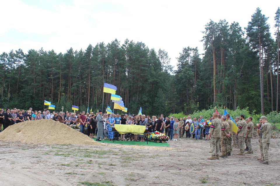 Новини Хмельницького - фото з На Хмельниччині попрощалися зі штаб-сержантом Сергієм Поповим