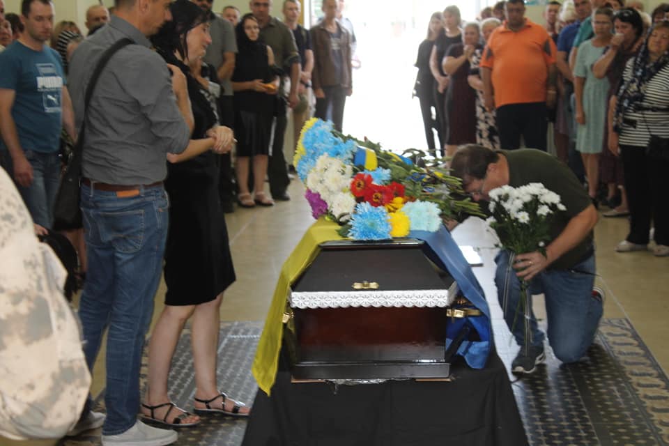 Новини Хмельницького - фото з На Хмельниччині попрощалися зі штаб-сержантом Сергієм Поповим