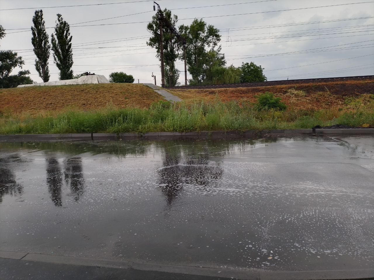 Новини Козятина - фото з Коли дощить, на Куликівського розливаються озера
