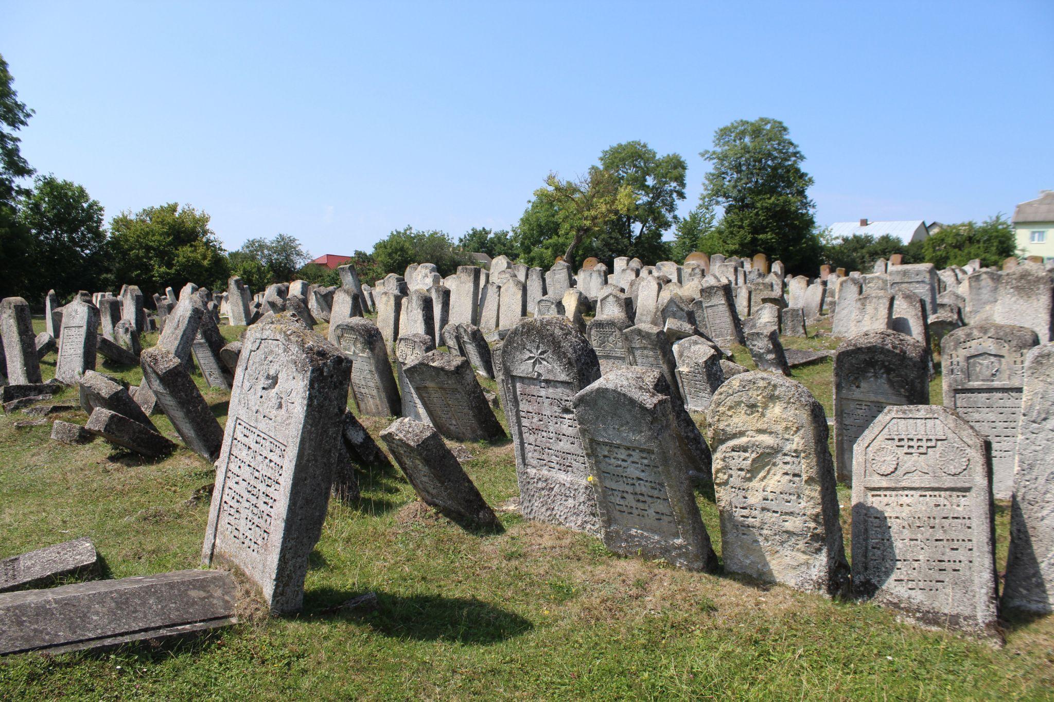 Новини Тернополя - фото з В Україні немає аналогів! Як виглядає одне з найбільших єврейських кладовищ на Тернопільщині? (ФОТОРЕПОРТАЖ)