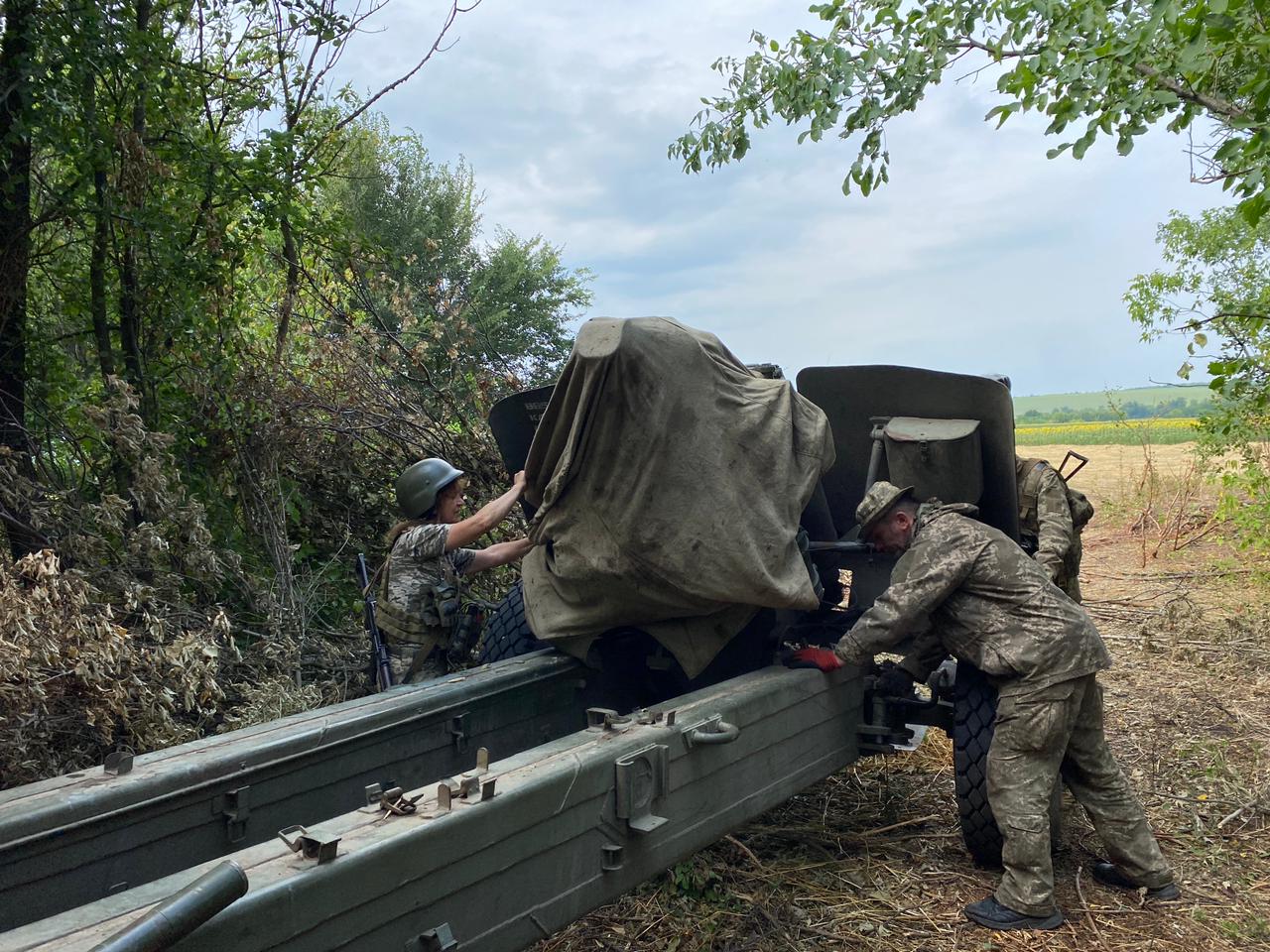 Новини Тернополя - фото з У 57 вона служить у тернопільській артбригаді. Стріляє із гармати та мріє звільнити своє рідне місто