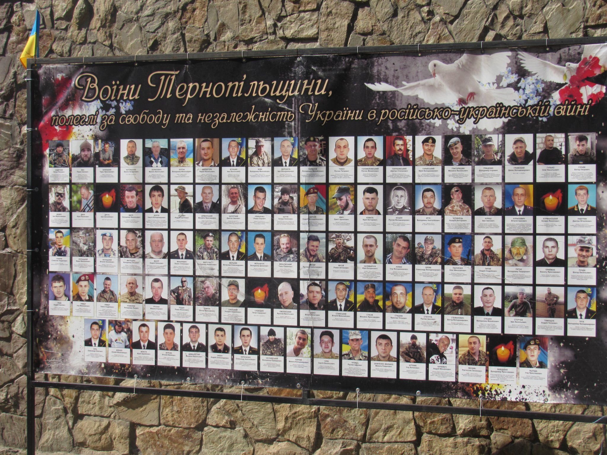 Новини Тернополя - фото з Родини загиблих Героїв війни відвідали єдину в Україні каплицю-пантеон Героїв АТО/ООС на Тернопільщині