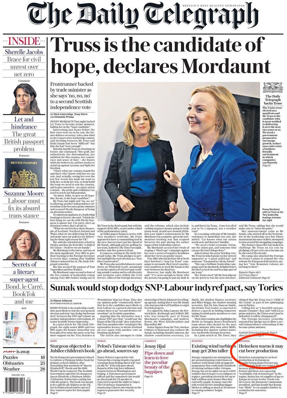 Новини Вінниці - фото з «Ракети, бої та не видно кінця». Перші шпальти світових змі про війну росії в Україні