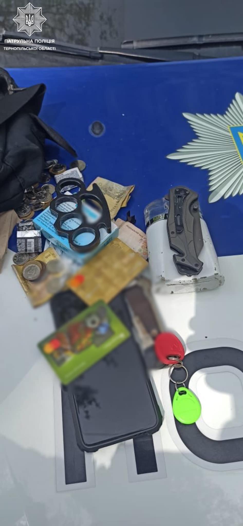 Новини Тернополя - фото з У Тернополі на Новому Світі спіймали чоловіка зі зброєю