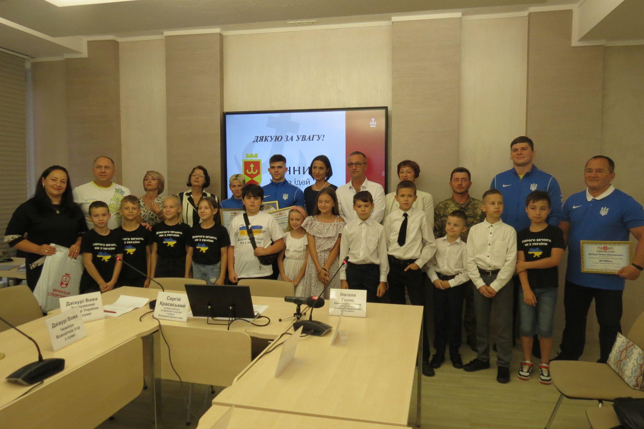 Новини Вінниці - фото з Переможець Всесвітніх ігор Важа Даіаурі мріє стати чемпіоном в абсолютній категорії