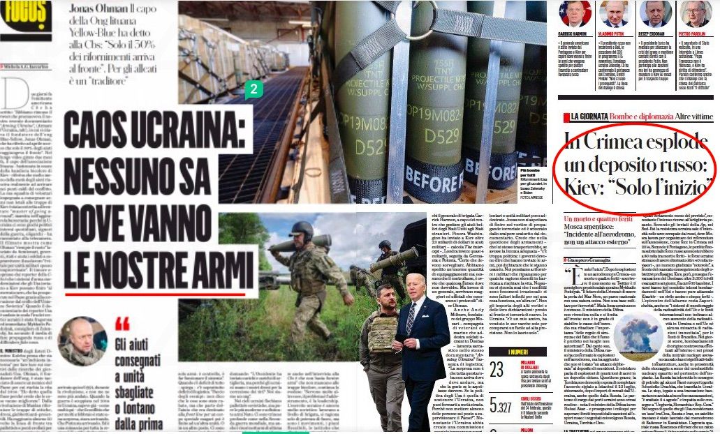 Новини Тернополя - фото з «Удар по російській базі в Криму. Київ: це лише початок»: про що пише світова преса