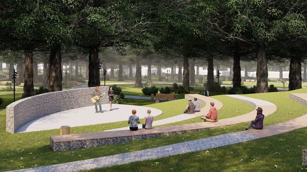 Новини Тернополя - фото з Комісія обрала найкращу концепцію реконструкції Старого парку. Як він виглядатиме після оновлення (ФОТО)