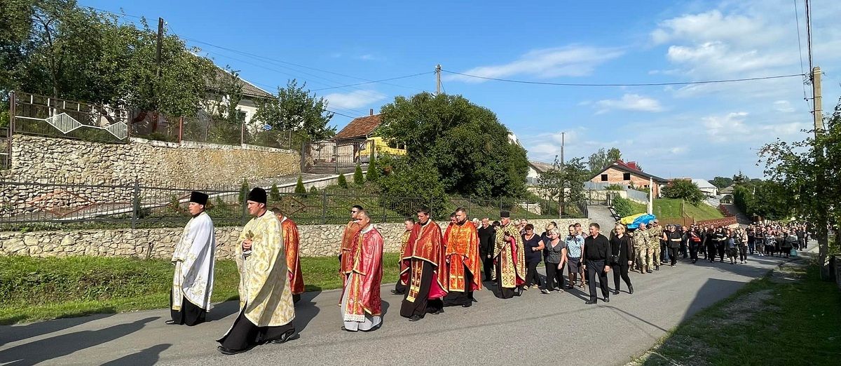 Новини Тернополя - фото з Загинув у липні, а лише в серпні повернувся додому. Попрощались з Володимиром Головком