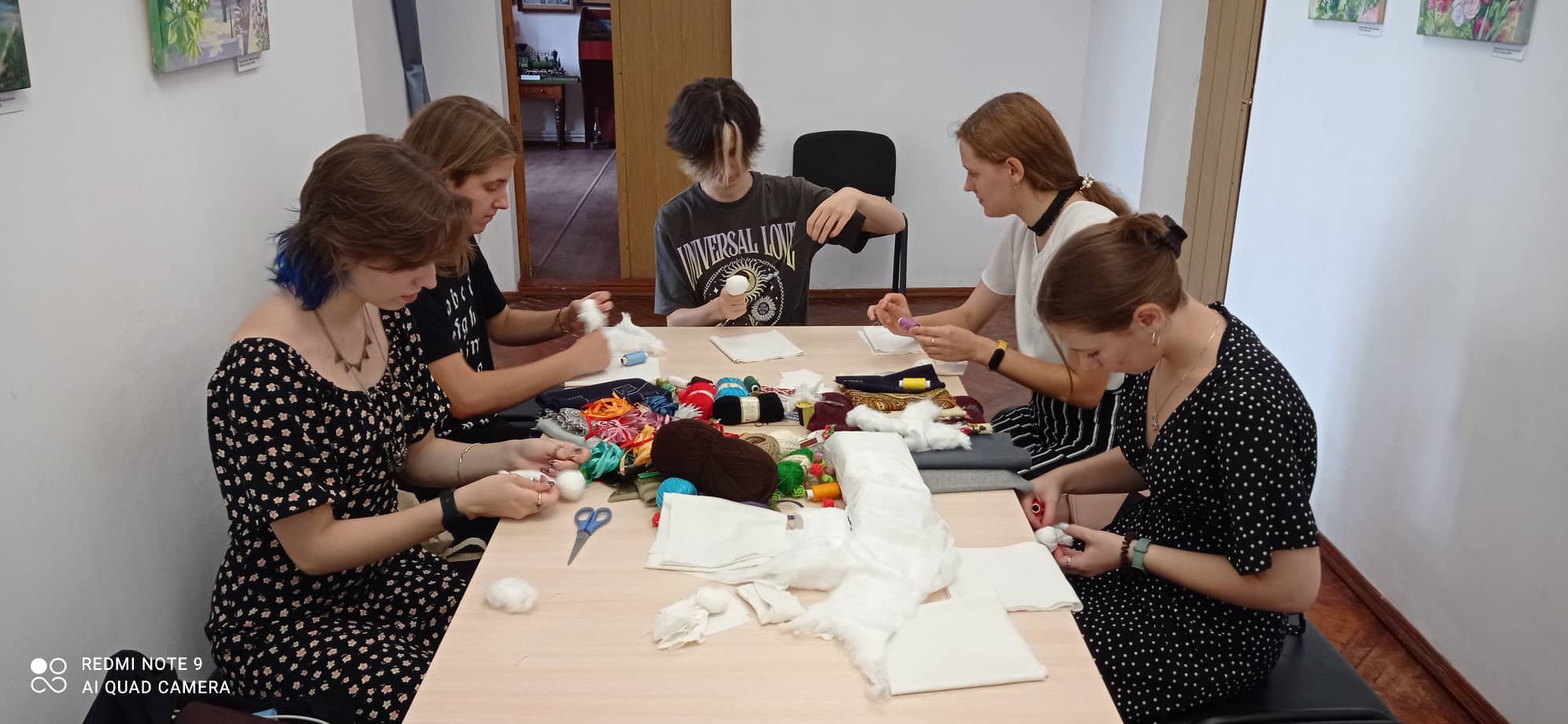 Новини Козятина - фото з Допомога благодійника-козятинця з Єрусалиму: у музеї відбувся майстер-клас з виготовлення ляльки-мотанки